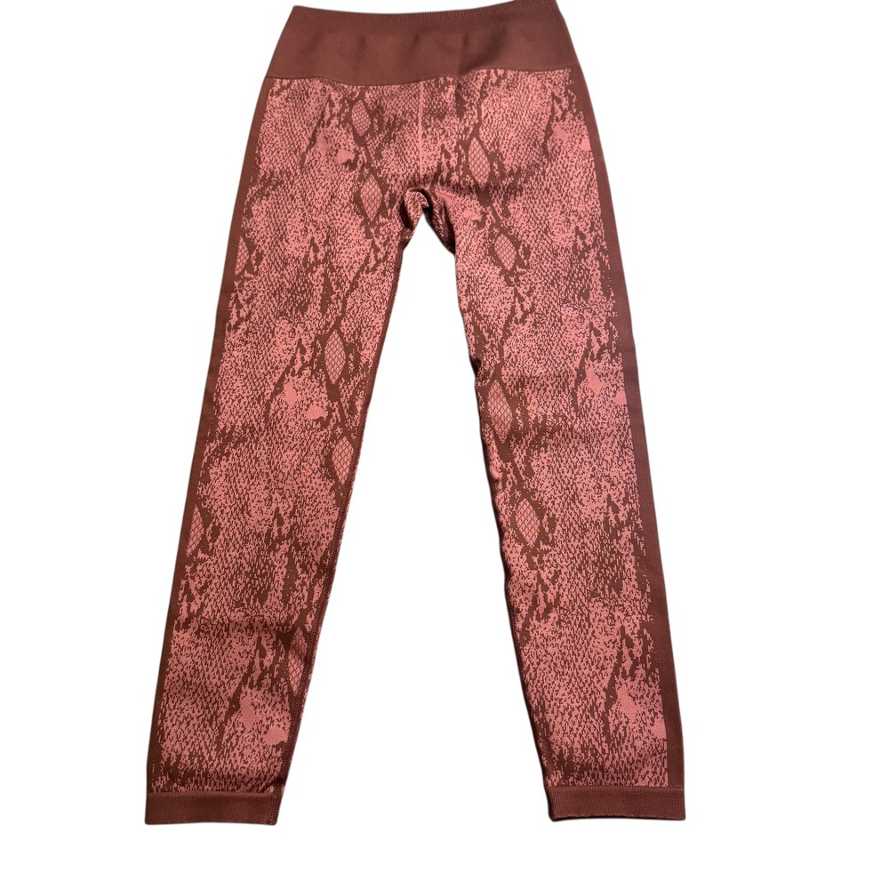 Fabletics Snake Print Seamless High Waisted‎ Leggings Women's Size Small